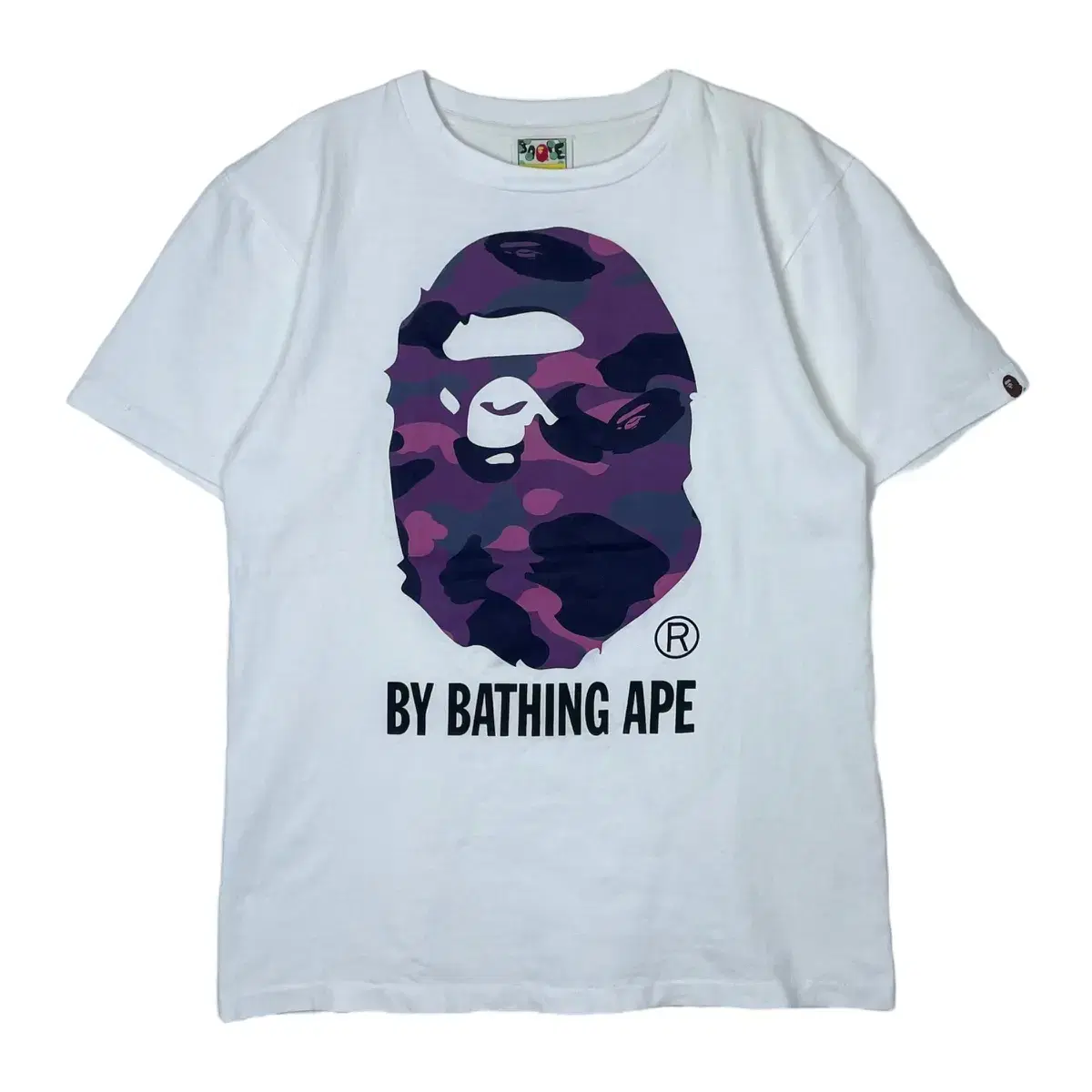 베이프 bape 카모 해드 티셔츠